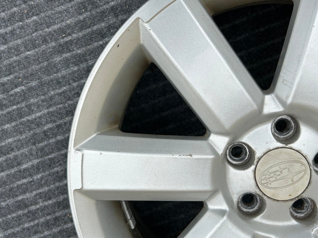 2008-2009 Subaru Legacy Alloy 7 Spoke 17x7J 17-inch Wheel Rim 5-Bolt OEM