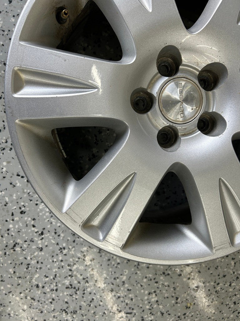 Subaru Alloy 6 Spoke 16X6.5" JJ 16" Wheel Rim 5 Bolt OEM 28111AE38A