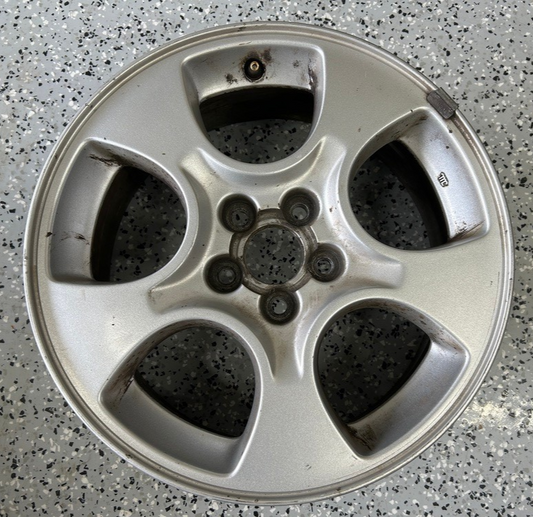 2003-2005 Subaru Forester Alloy 5 Spoke Rim 16"X6.5" JJ 16-INCH Wheel Rim OEM