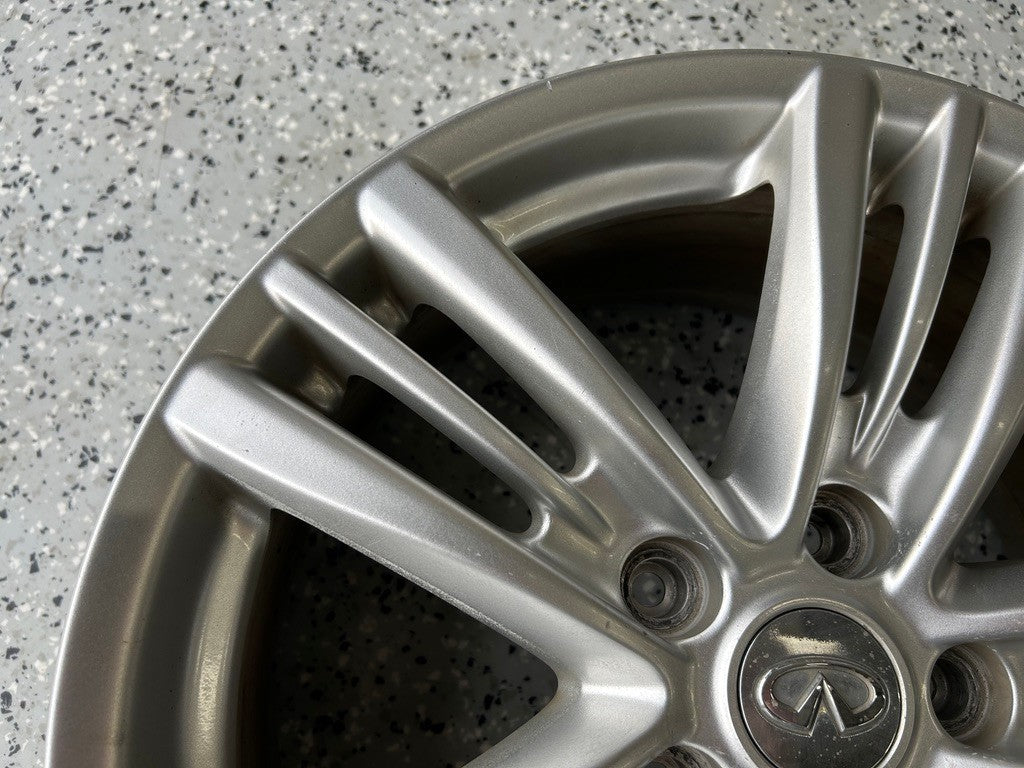 Infiniti Rim Wheel 17X7-1/2 J 17-INCH Alloy 5 Triple Spoke with Tpms Sensor OEM