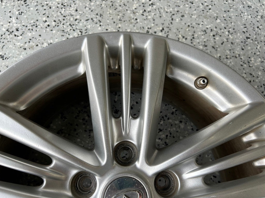 Infiniti Rim Wheel 17X7-1/2 J 17-INCH Alloy 5 Triple Spoke with Tpms Sensor OEM