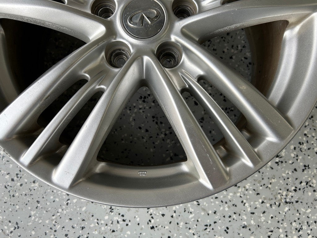 Infiniti Rim Wheel 17X7-1/2 J 17-INCH Alloy 5 Triple Spoke with Tpms Sensor OEM