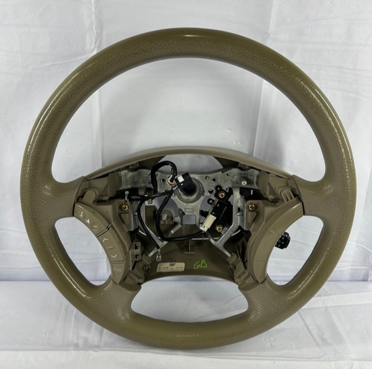 2004-2010 Sienna Steering Wheel and Radio Control Switches Beige OEM