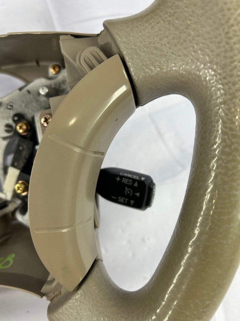 2004-2010 Sienna Steering Wheel and Radio Control Switches Beige OEM