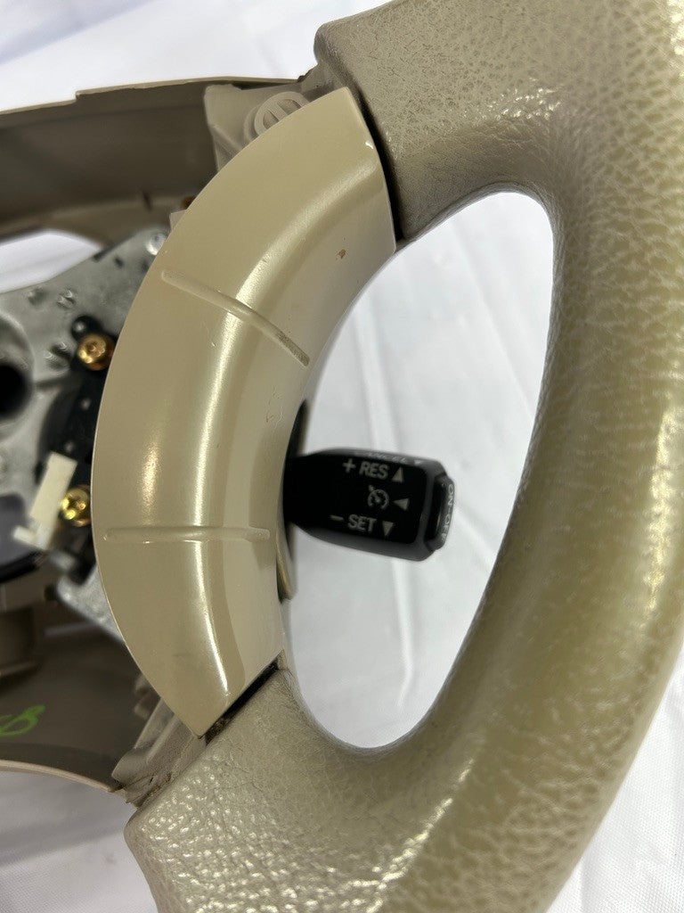 2004-2010 Sienna Steering Wheel and Radio Control Switches Beige OEM