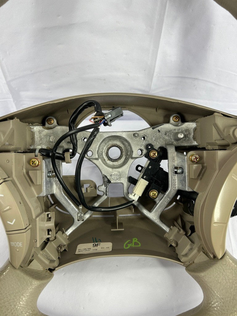 2004-2010 Sienna Steering Wheel and Radio Control Switches Beige OEM