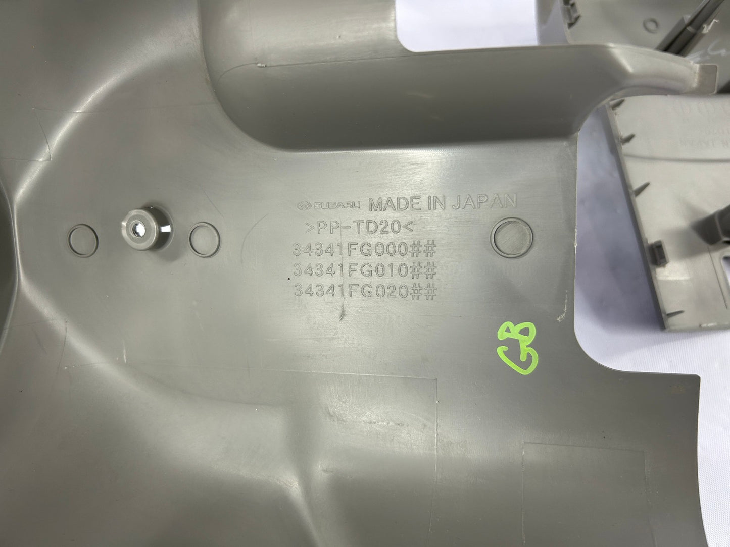 2009-2013 Subaru Forester Steering Column Gray Trim Cover OEM