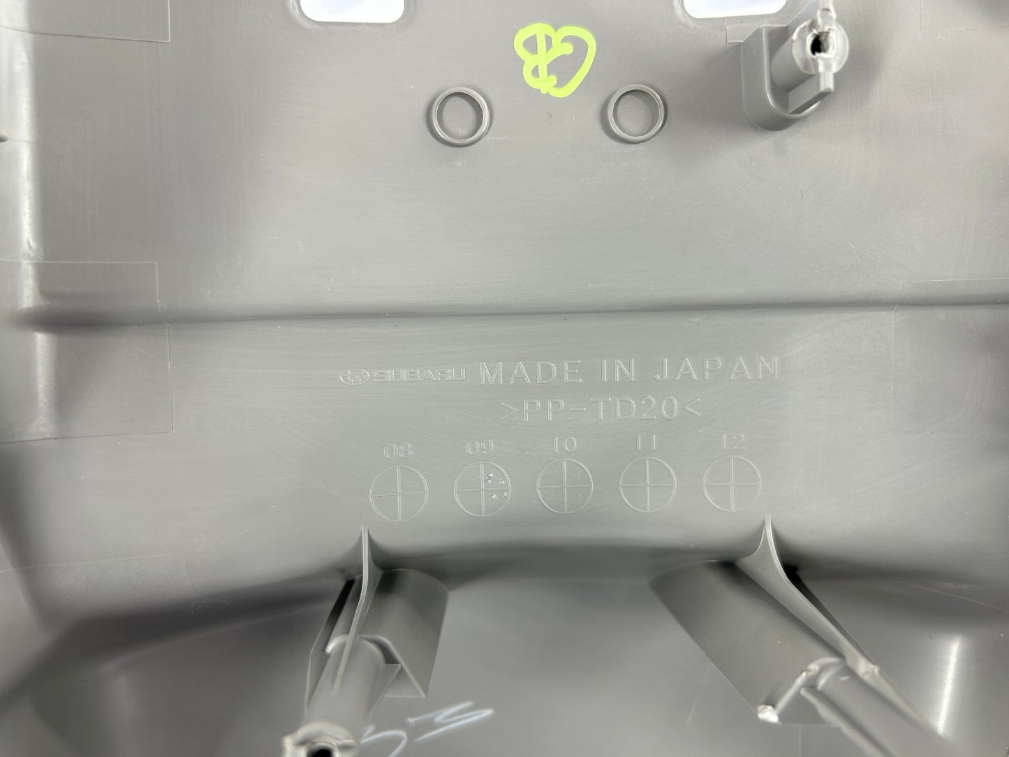 2009-2013 Subaru Forester Steering Column Gray Trim Cover OEM