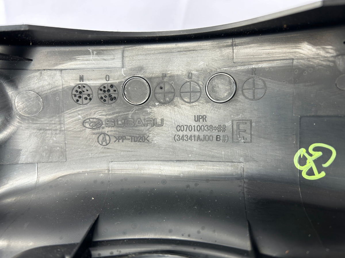 2010-2012 Subaru Outback Steering Column Trim Cover Upper Lower OEM 34341AJ00BVH