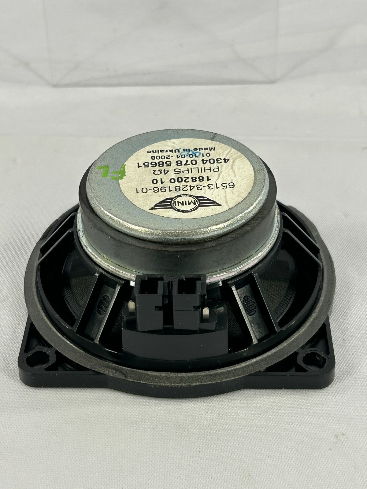 2008-2014 Mini Cooper Clubman Front Left Door Speaker 6513-3428196-01 OEM LHD