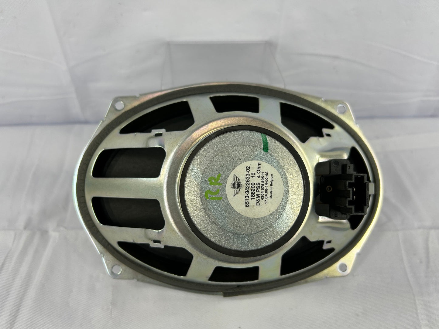 2008-2014 Mini Cooper Clubman Rear Right Door Speaker 6513-3422633-02 OEM LHD