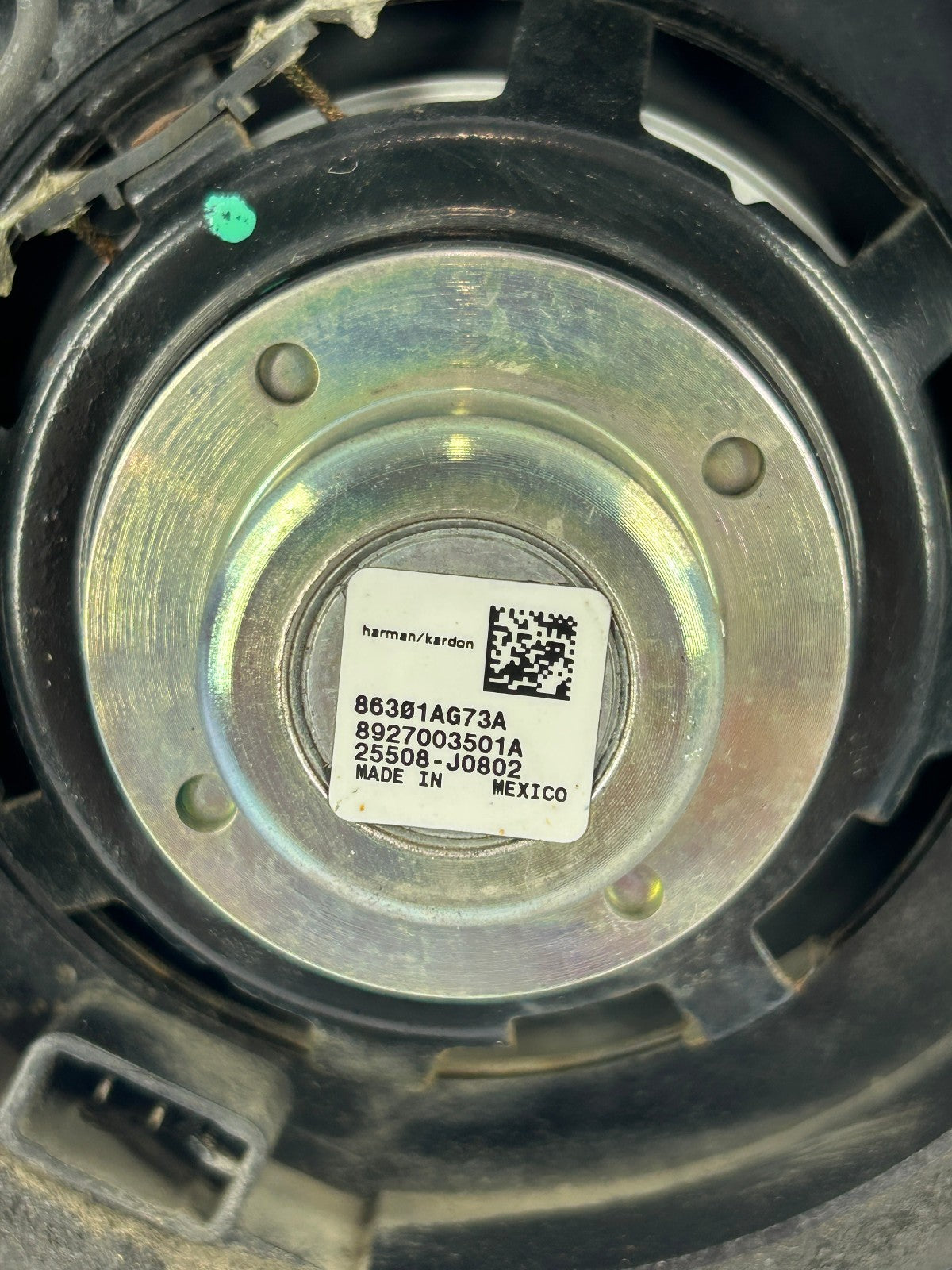 2009 Subaru Outback Rear Harman Kardon Door Speaker 86301AG73A Left or Right OEM