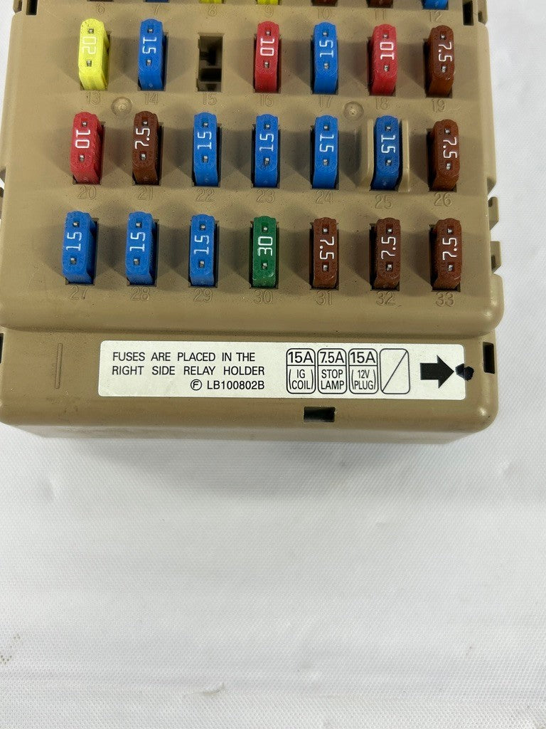 2008-2009 Subaru Outback Cabin Fuse Box Junction Block 82201AG05A OEM