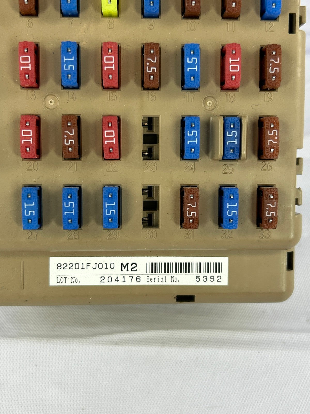 2012 Subaru Impreza Fuse Box Relay Junction Box 82201FJ010 OEM