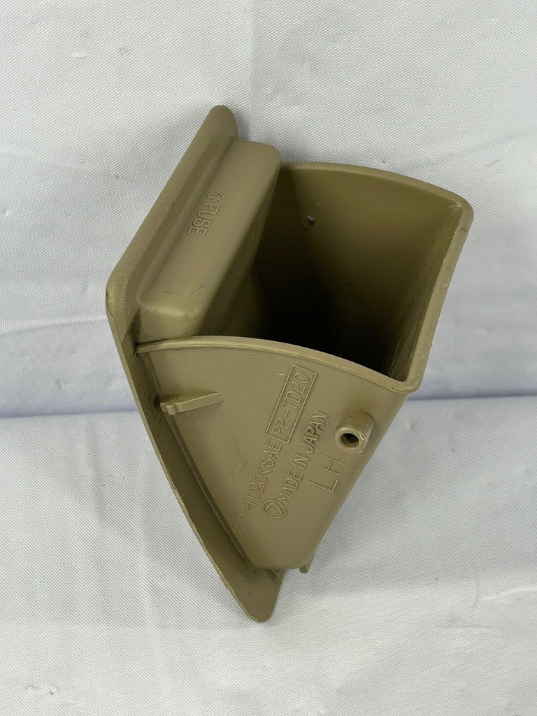 1998-2002 Subaru Forester Interior Dash Fuse Map Pocket Lid Beige Cover Trim OEM