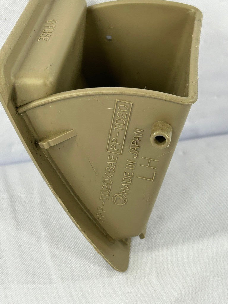 1998-2002 Subaru Forester Interior Dash Fuse Map Pocket Lid Beige Cover Trim OEM
