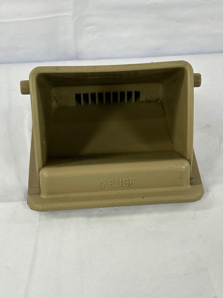 1998-2002 Subaru Forester Interior Dash Fuse Map Pocket Lid Beige Cover Trim OEM
