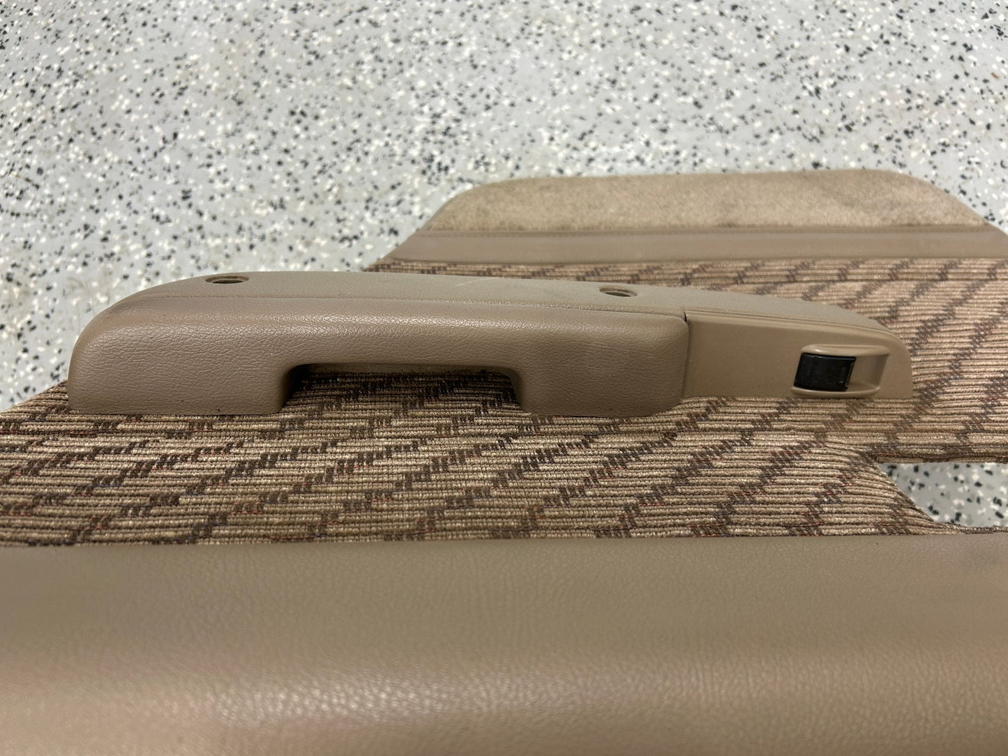 1990-1995 Toyota 4Runner SR5 Rear Right Door Panel Card With Arm Rest Tan OEM