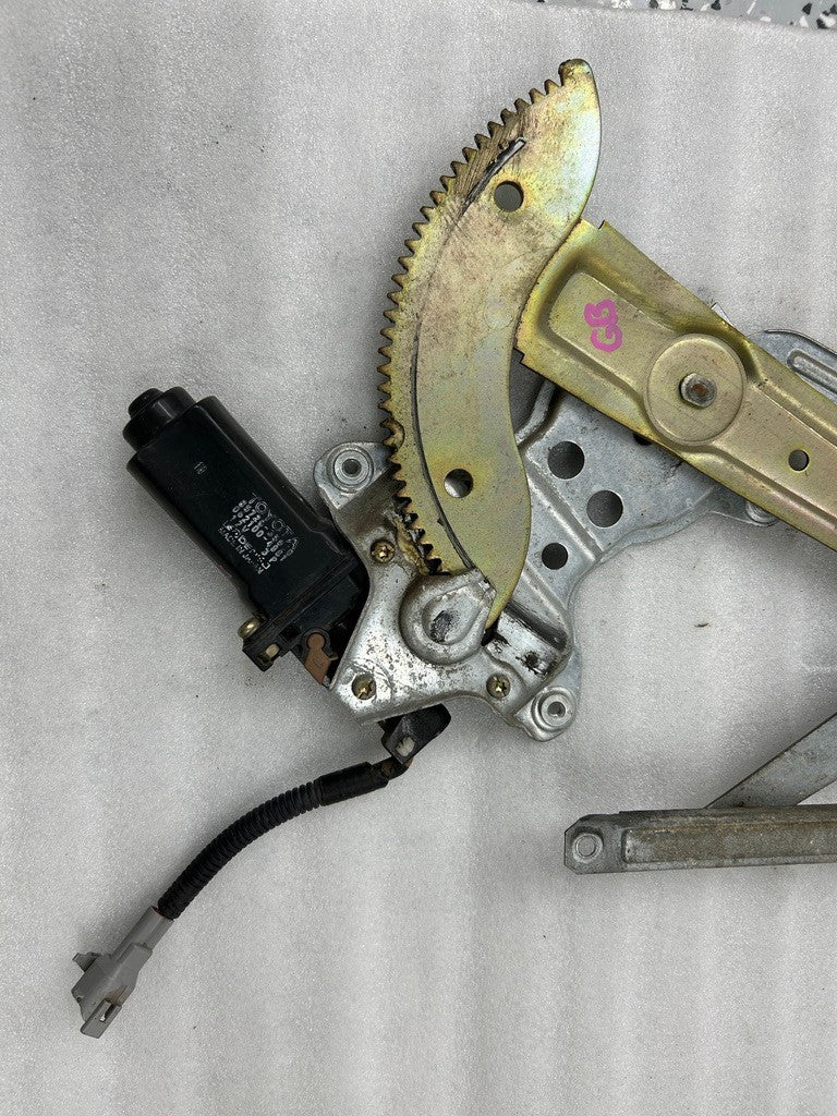 1992-1995 TOYOTA 4RUNNER Left Front Window Motor with Regulator OEM