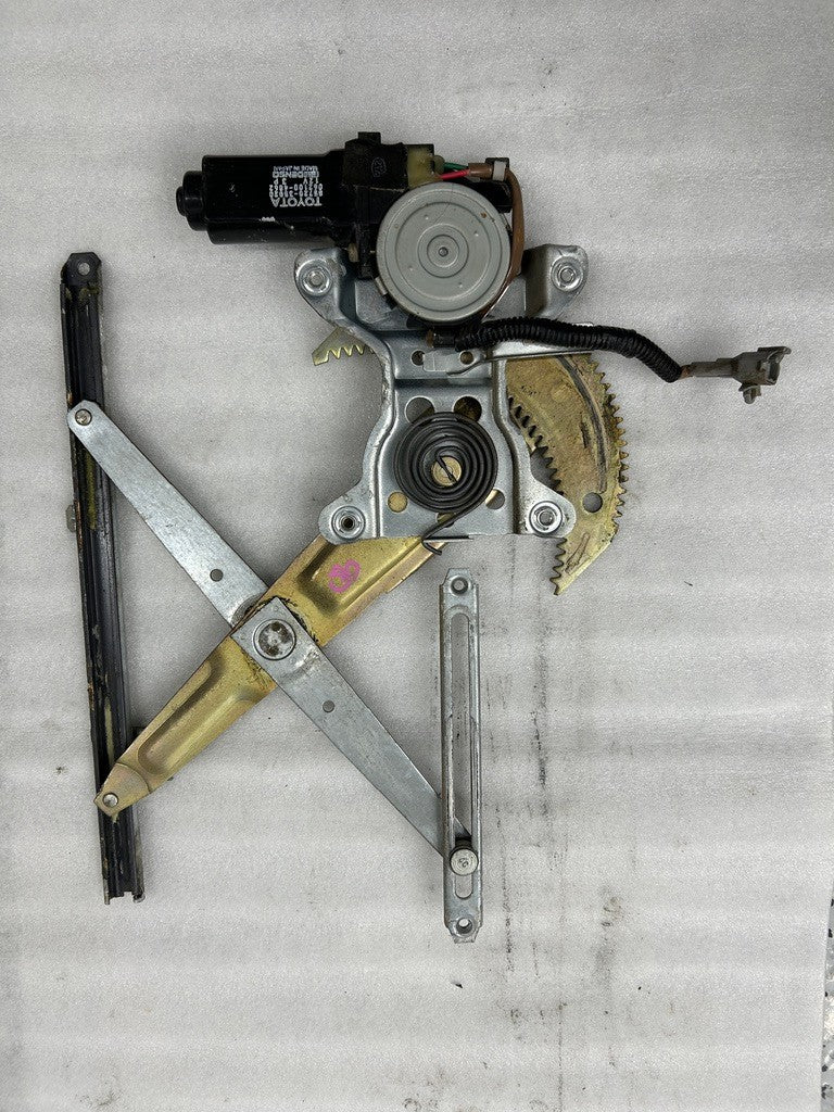 1992-1995 TOYOTA 4RUNNER Left Rear Window Motor with Regulator OEM