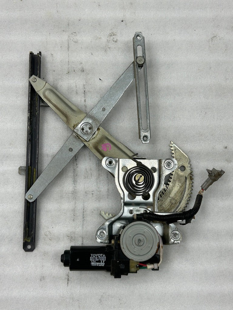 1992-1995 TOYOTA 4RUNNER Right Rear Window Motor with Regulator OEM