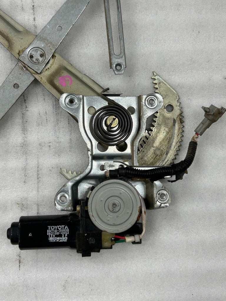 1992-1995 TOYOTA 4RUNNER Right Rear Window Motor with Regulator OEM