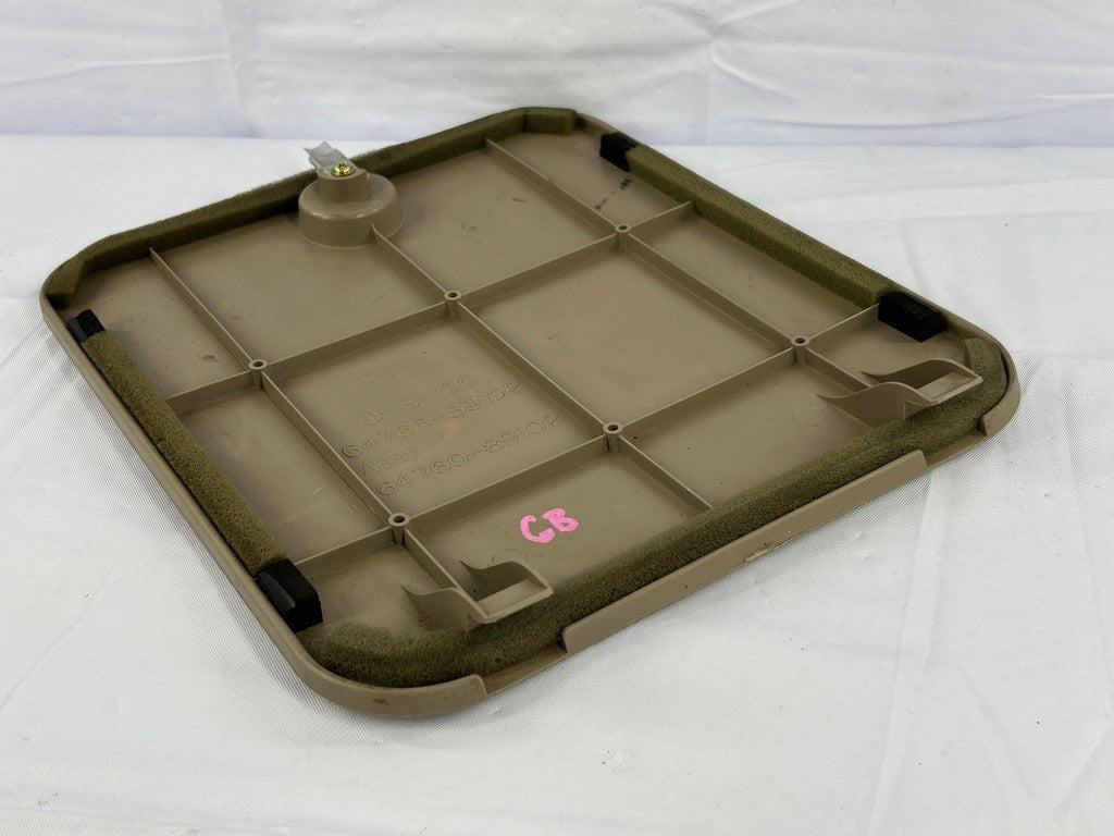 1990-1995 Toyota 4Runner Rear Cargo Storage Cover Door Beige OEM
