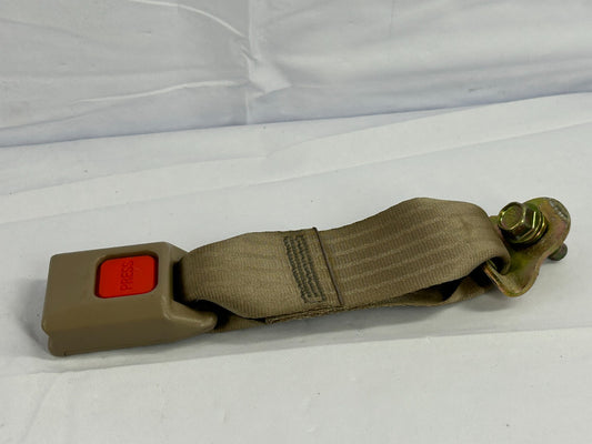 1989-1997 Toyota 4Runner Rear Seat Belt Receiver Tan OEM 73460-60020