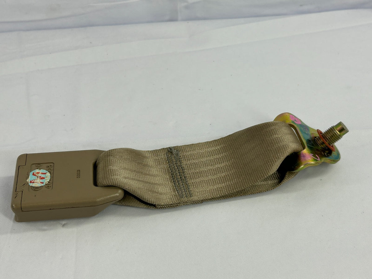 1994-1995 Toyota 4Runner Center Seat Belt Receiver Tan OEM 7338035120E0