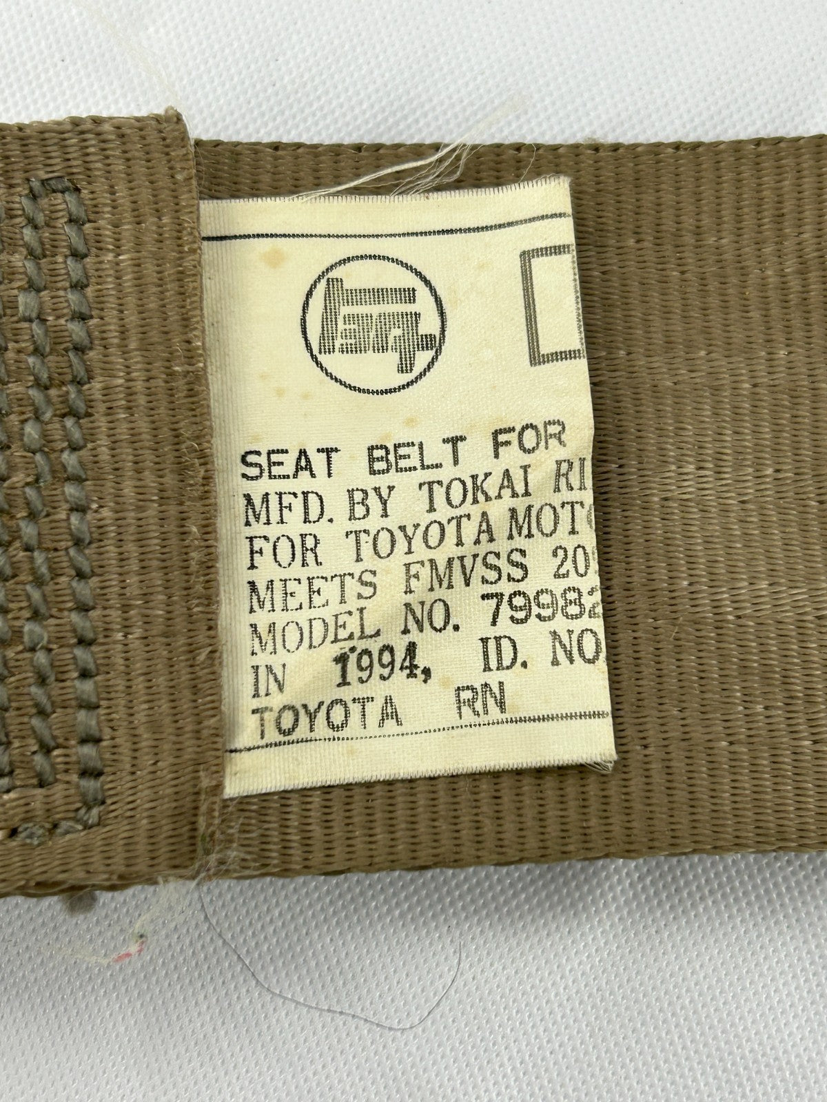 1989-1995 Toyota 4Runner Tacoma Tundra Rear Seat Belt Lap Belt OEM  73350-35120