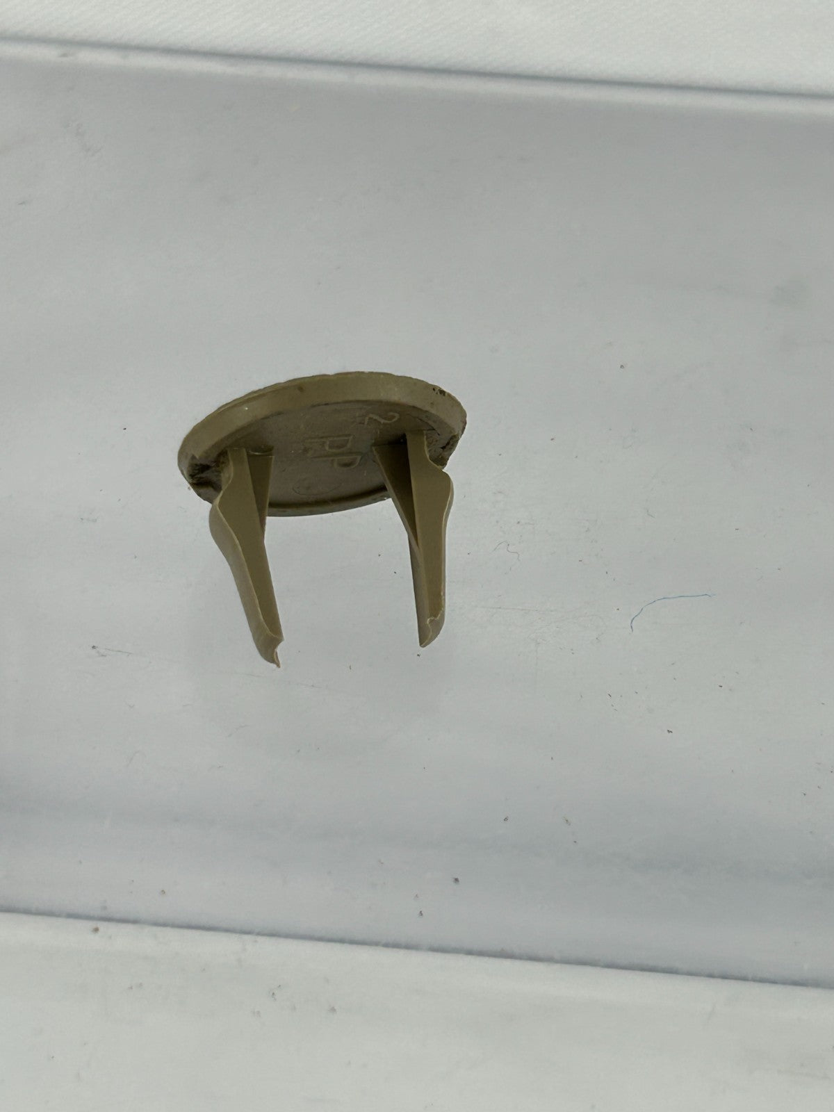 1994 Toyota 4Runner Door Pull Handle Bolt Screw Cover Cap Beige OEM  74237-89101