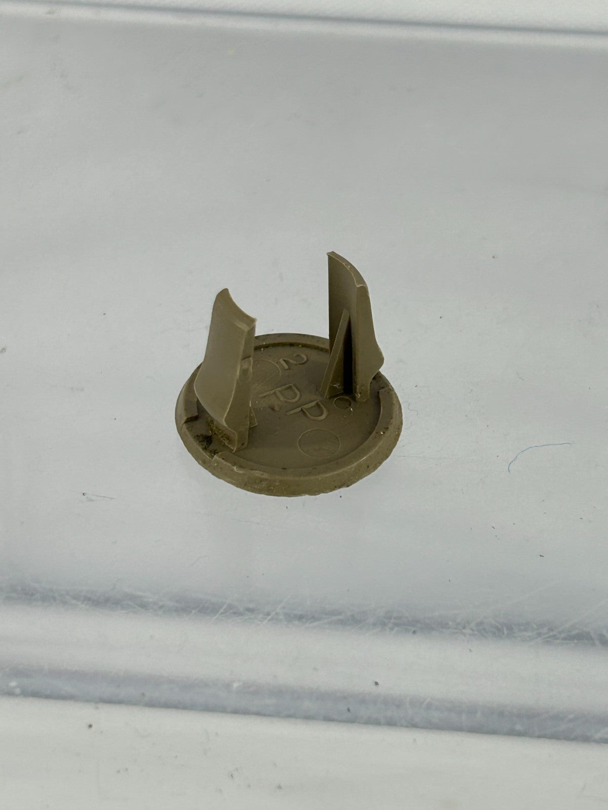 1994 Toyota 4Runner Door Pull Handle Bolt Screw Cover Cap Beige OEM  74237-89101