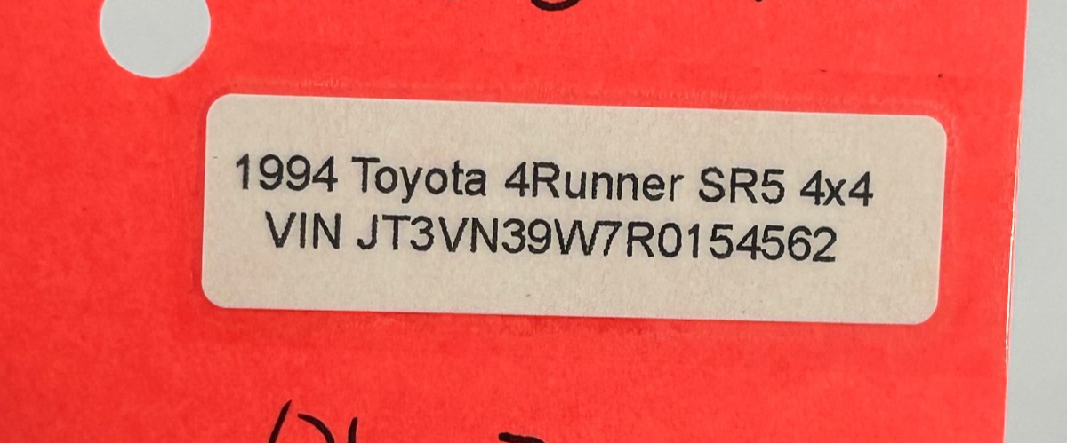 1991-1995 Toyota 4Runner Left Front Dash OBS Speaker with Box Deluxe Enclosed OE