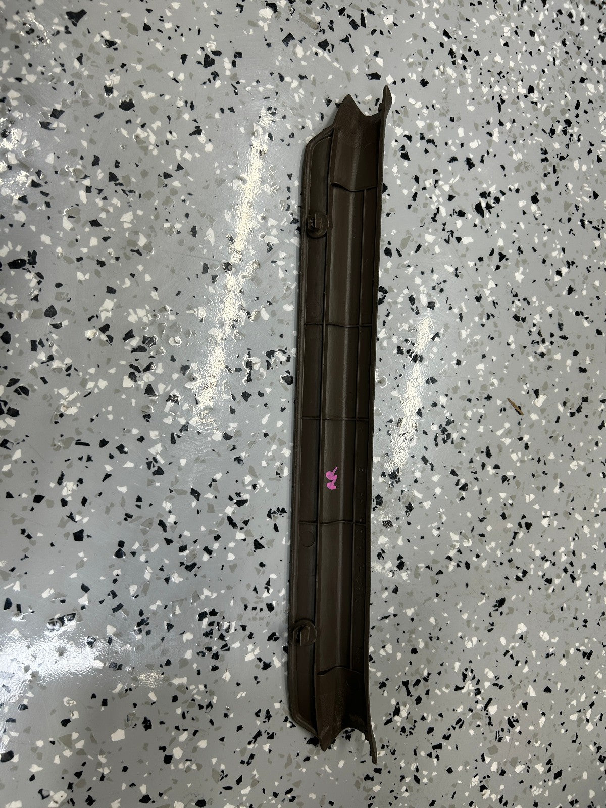 1993-1995 Toyota 4Runner Rear Right Door Sill Scuff Plate Trim Brown OEM