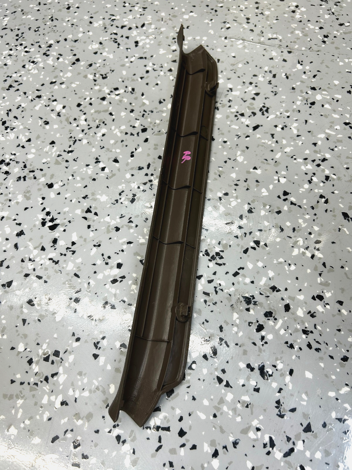 1993-1995 Toyota 4Runner Rear Right Door Sill Scuff Plate Trim Brown OEM