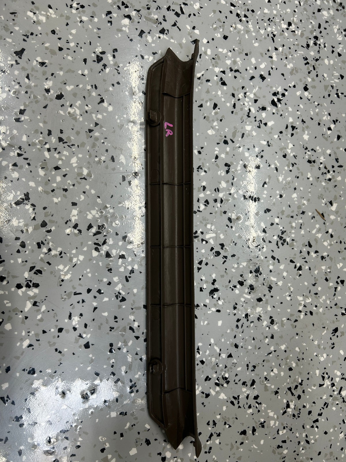 1993-1995 Toyota 4Runner Rear Left Door Sill Scuff Plate Trim Brown OEM