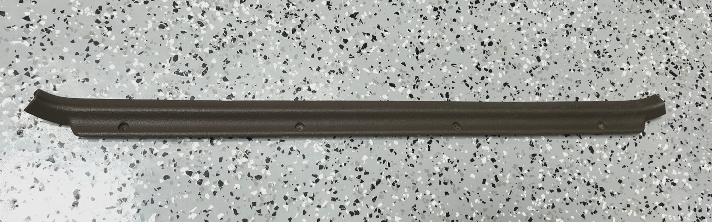 1989-1995 Toyota 4Runner Front Right Door Sill Scuff Plate Trim Brown OEM