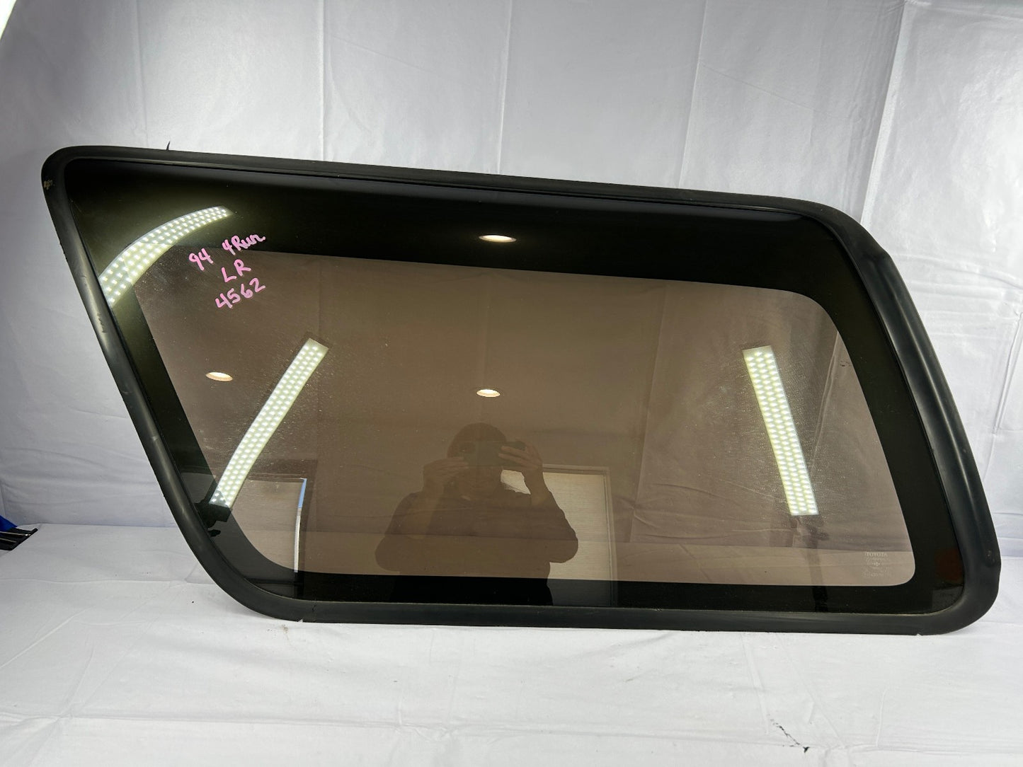 1990-1995 Toyota 4Runner Driver Left Rear Quarter Glass 4 Door Bronze Tint OEM