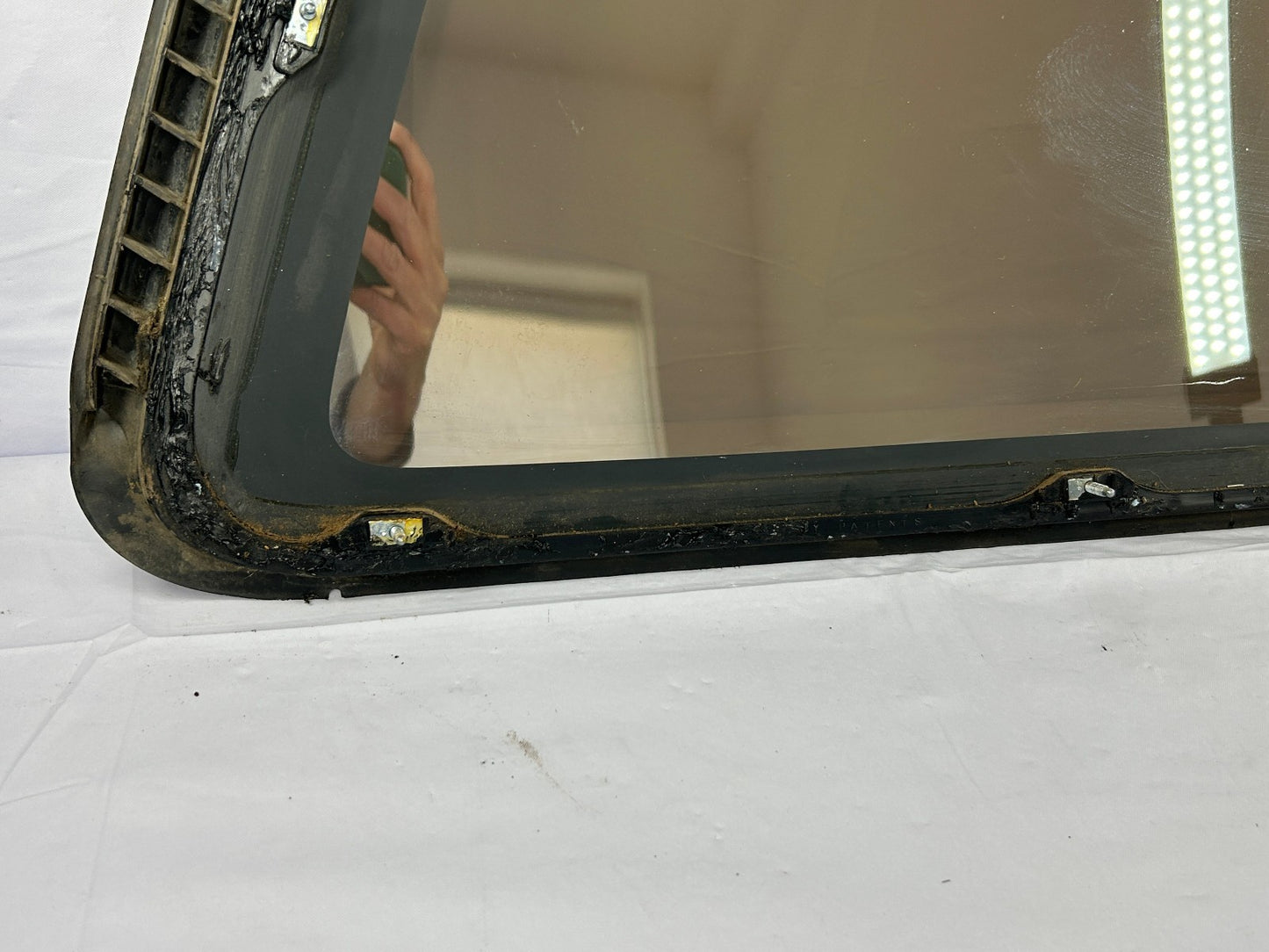 1990-1995 Toyota 4Runner Driver Left Rear Quarter Glass 4 Door Bronze Tint OEM