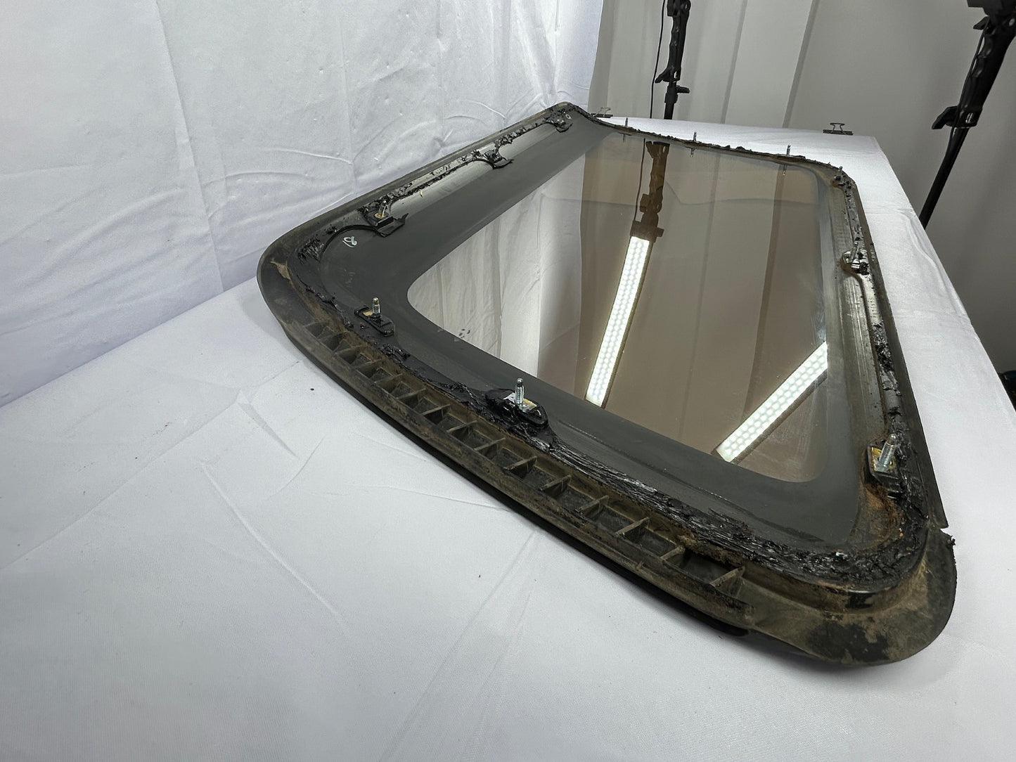 1990-1995 Toyota 4Runner Driver Left Rear Quarter Glass 4 Door Bronze Tint OEM