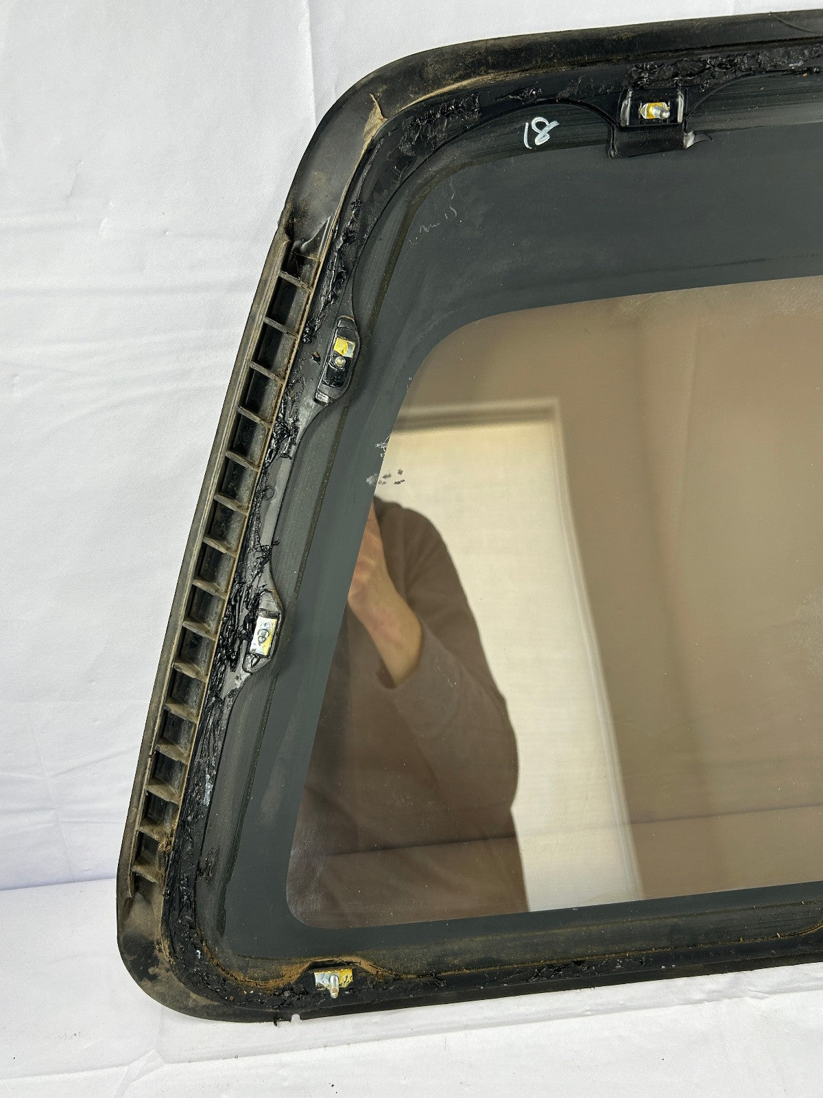 1990-1995 Toyota 4Runner Driver Left Rear Quarter Glass 4 Door Bronze Tint OEM