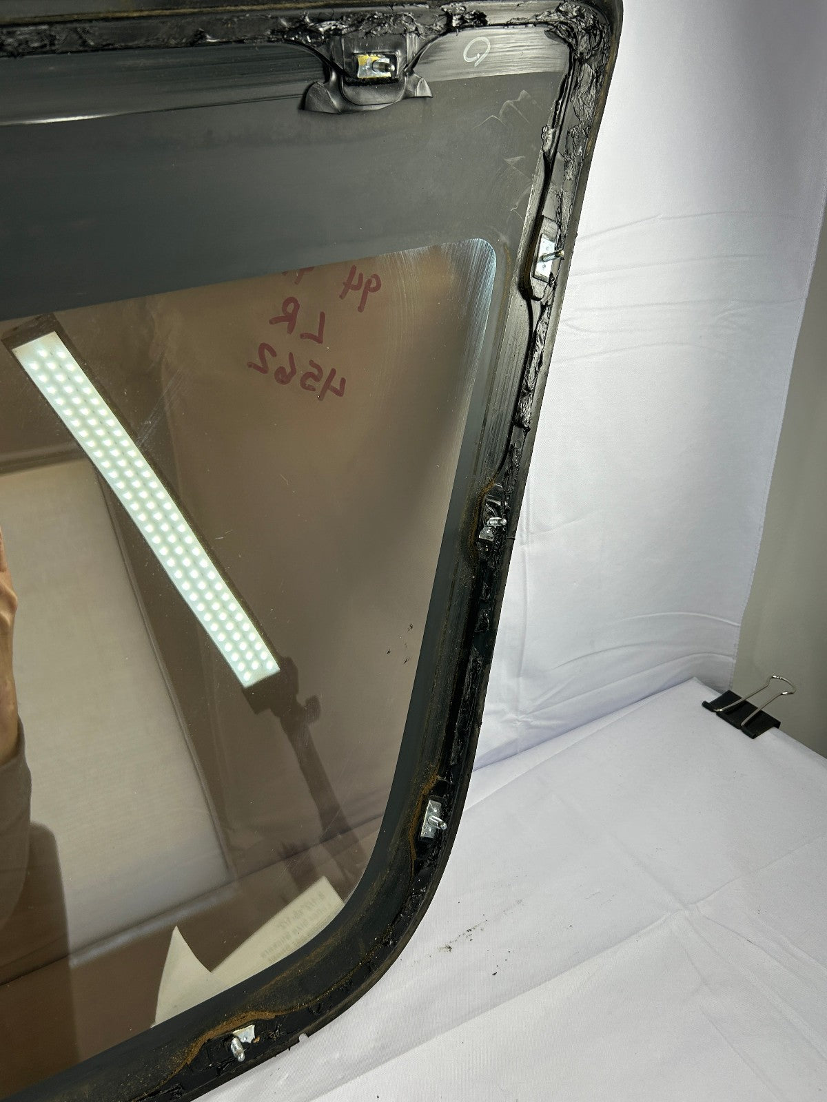 1990-1995 Toyota 4Runner Driver Left Rear Quarter Glass 4 Door Bronze Tint OEM