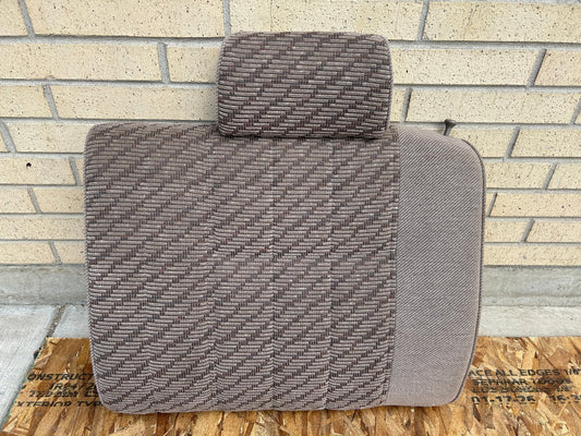 1990-1995 Toyota 4Runner Rear Driver Left Folding Back Seat Upper Tan OEM