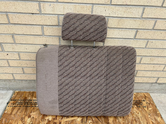 1990-1995 Toyota 4Runner Rear Passenger Right Folding Back Seat Upper Tan OEM