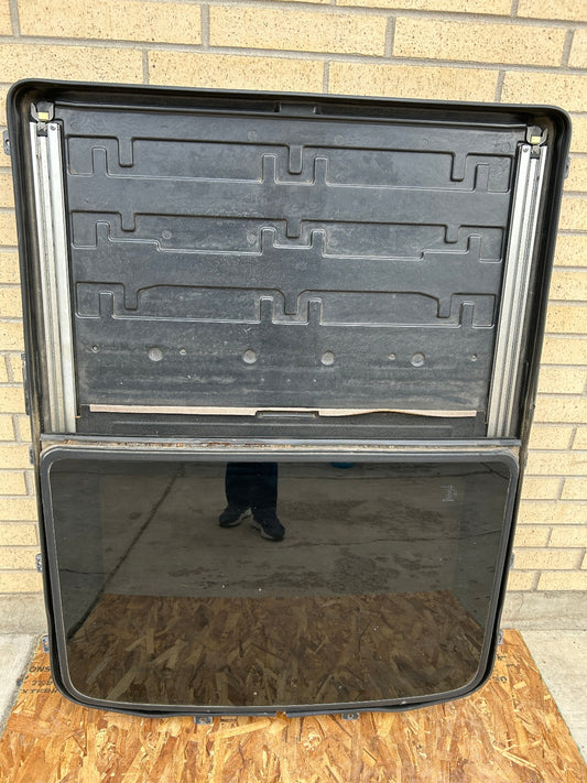 1990-1995 Toyota 4Runner Sunroof Glass Assembly Glass Frame Beige Shade OEM