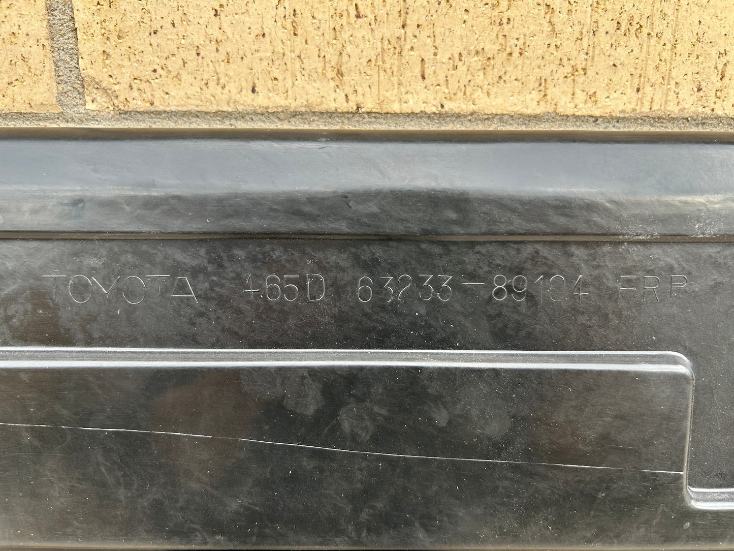 1990-1995 Toyota 4Runner Sunroof Glass Assembly Glass Frame Beige Shade OEM