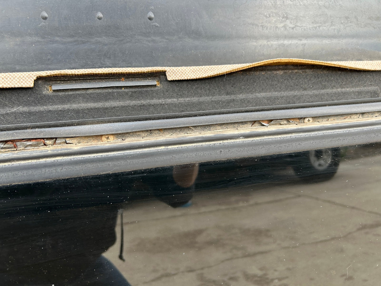 1990-1995 Toyota 4Runner Sunroof Glass Assembly Glass Frame Beige Shade OEM