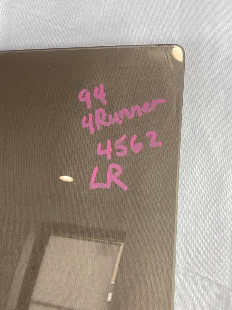 1990-1995 Toyota 4Runner Rear Left Door Window Glass Bronze Tint 68152-89102