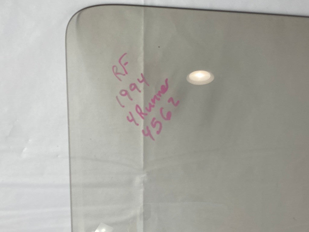 1990-1995 Toyota 4Runner Front Right Door Window Glass Bronze Tint 68101-35060