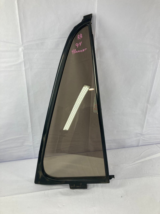 1990-1995 Toyota 4 Runner Factory Vent Glass Right Rear Door OEM